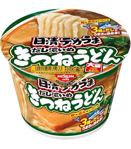 Amazon.co.jp: Nissin-no-Donbei Tokumori Kitsune Udon East, 4.6 oz